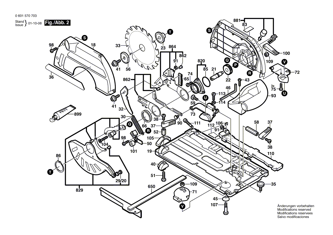 New Genuine Bosch 1600026001 Supporting Device
