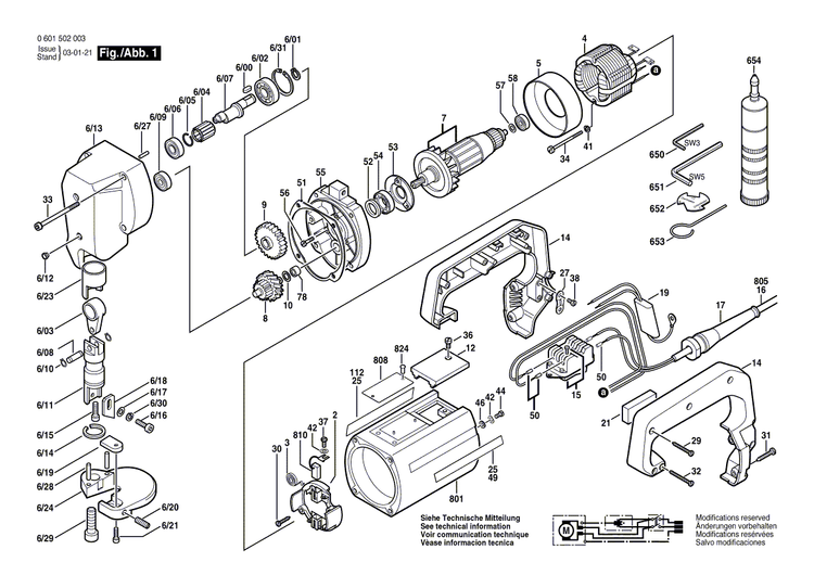 New Genuine Bosch 1600100631 Shim