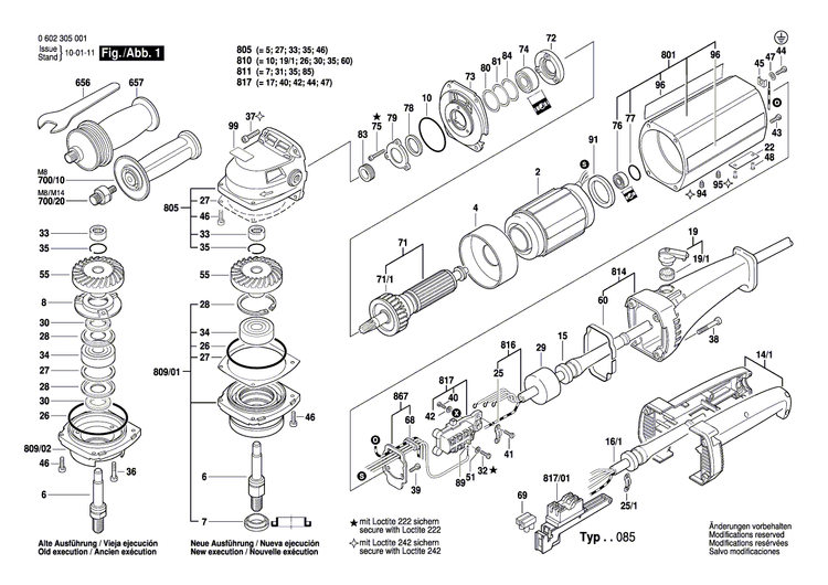 New Genuine Bosch 1600102634 Shim