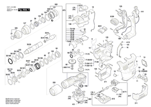 New Genuine Bosch 160015002C Retaining ring