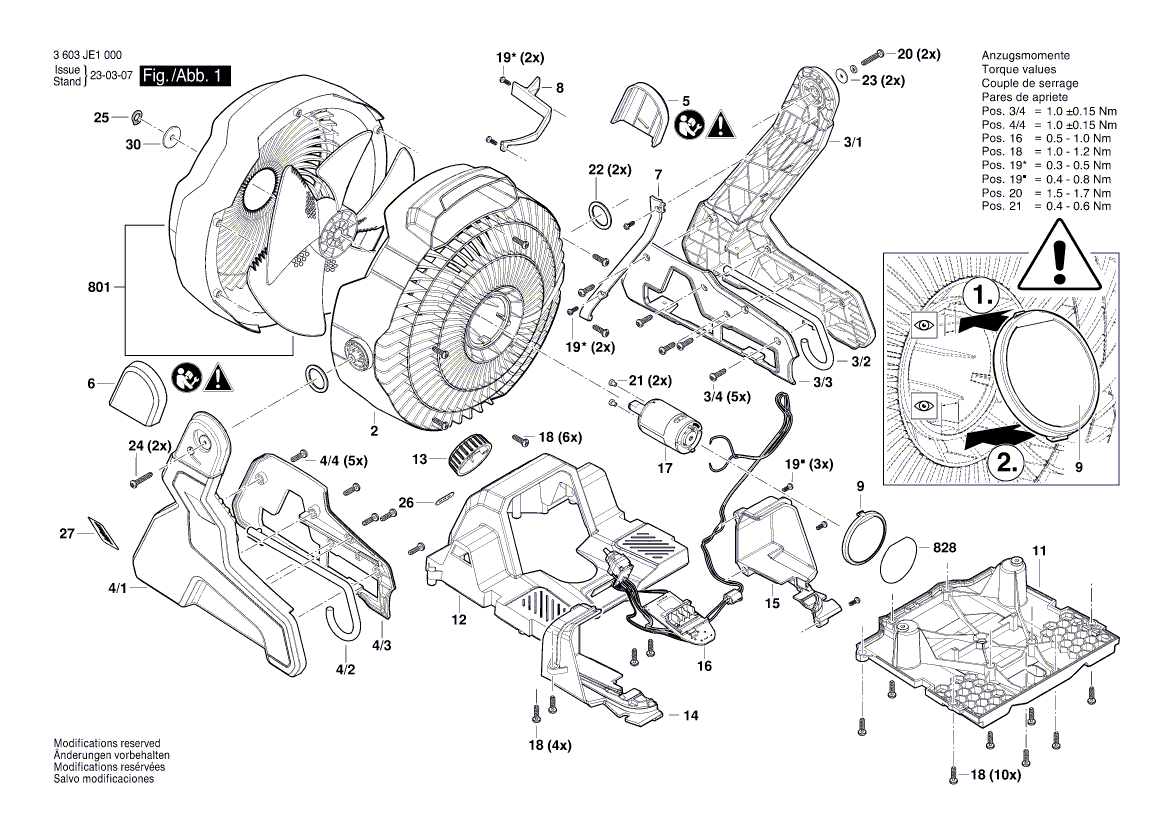 New Genuine Bosch 160015003P Spring Washer
