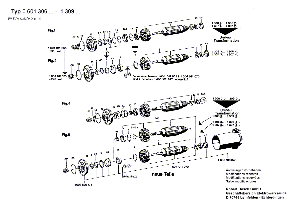 New Genuine Bosch 1600205008 Felt Washer