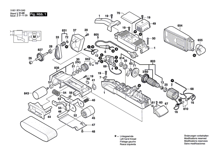 New Genuine Bosch 1600206024 Intermediate Ring