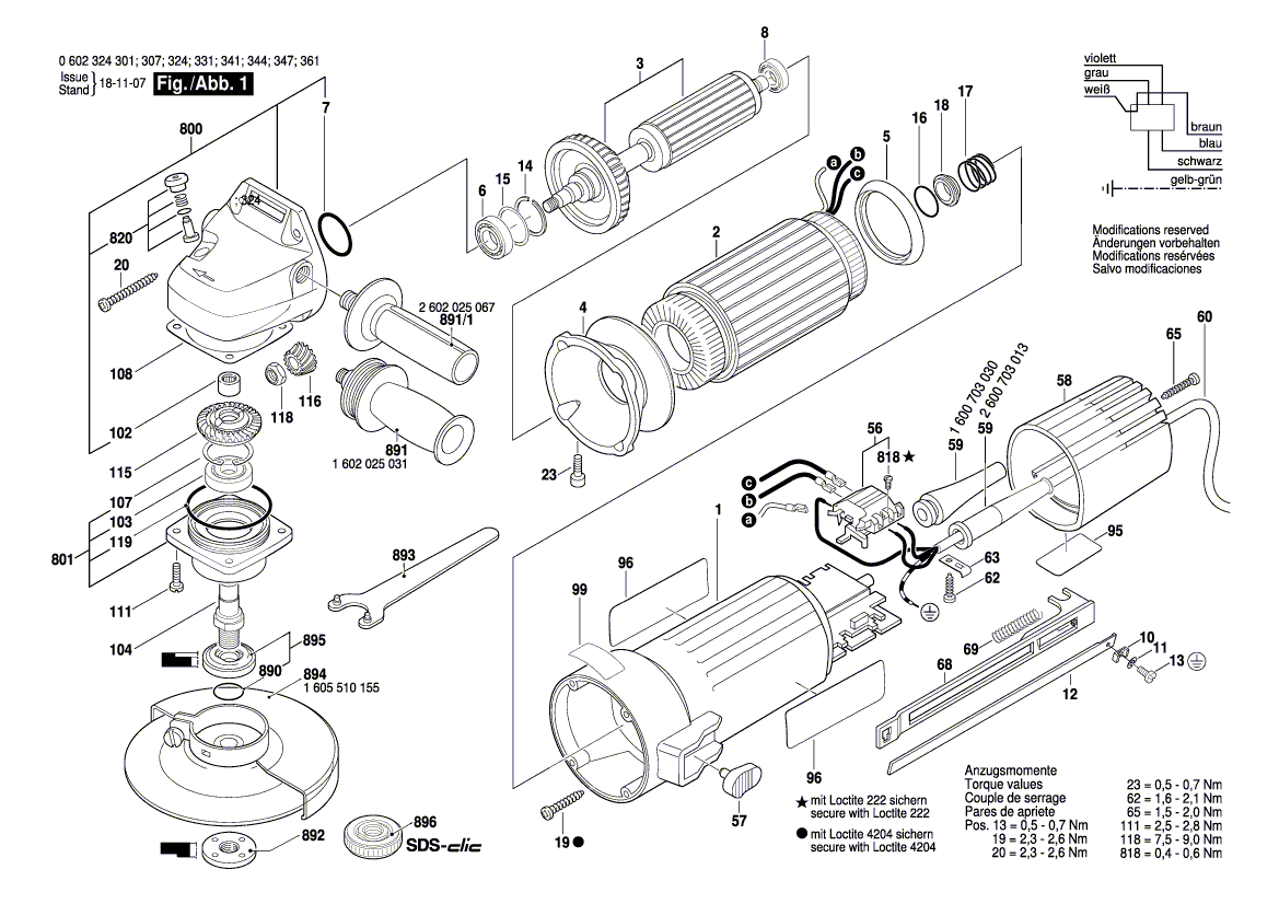 New Genuine Bosch 1600209006 Seal Ring