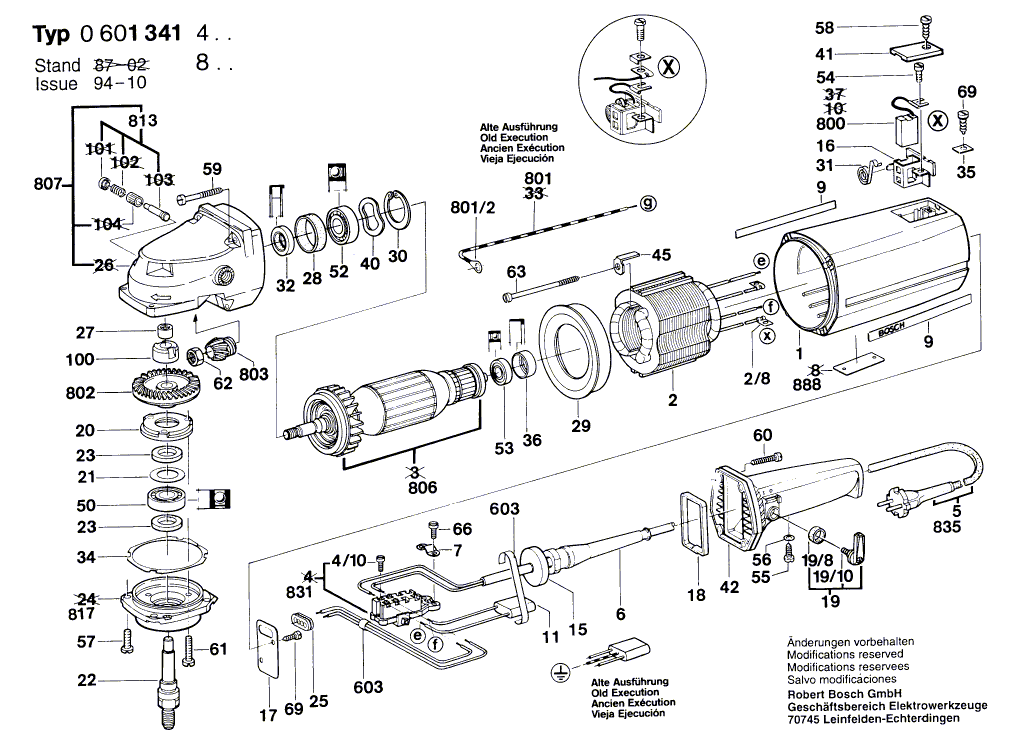 New Genuine Bosch 1600210033 O-Ring
