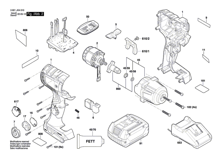 New Genuine Bosch 160021009U O-Ring