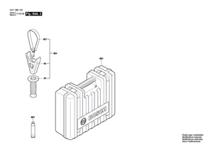 New Genuine Bosch 1600220029 Backup ring