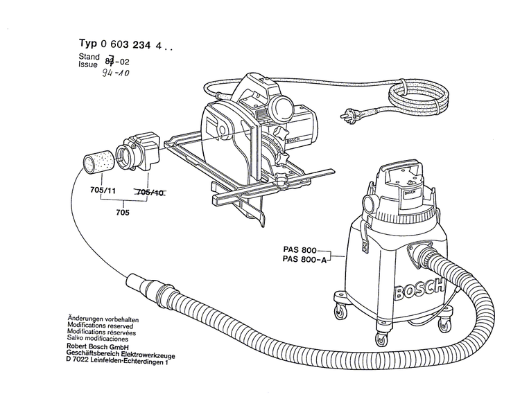 New Genuine Bosch 1600300089 Intermediate Ring