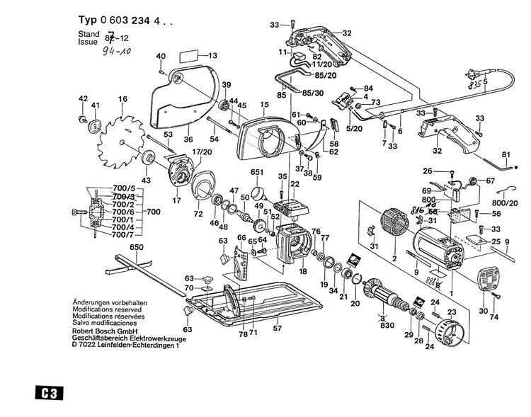 New Genuine Bosch 1600300089 Intermediate Ring