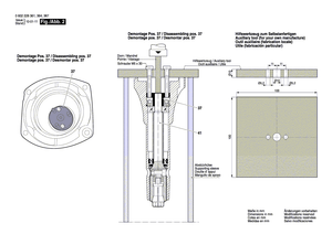 New Genuine Bosch 1600363001 Threaded Bushing