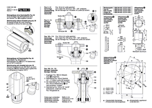 New Genuine Bosch 1600502004 Protective Cover