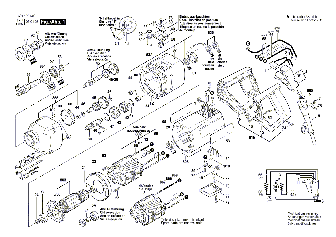 New Genuine Bosch 1600502019 Air-Deflector Ring