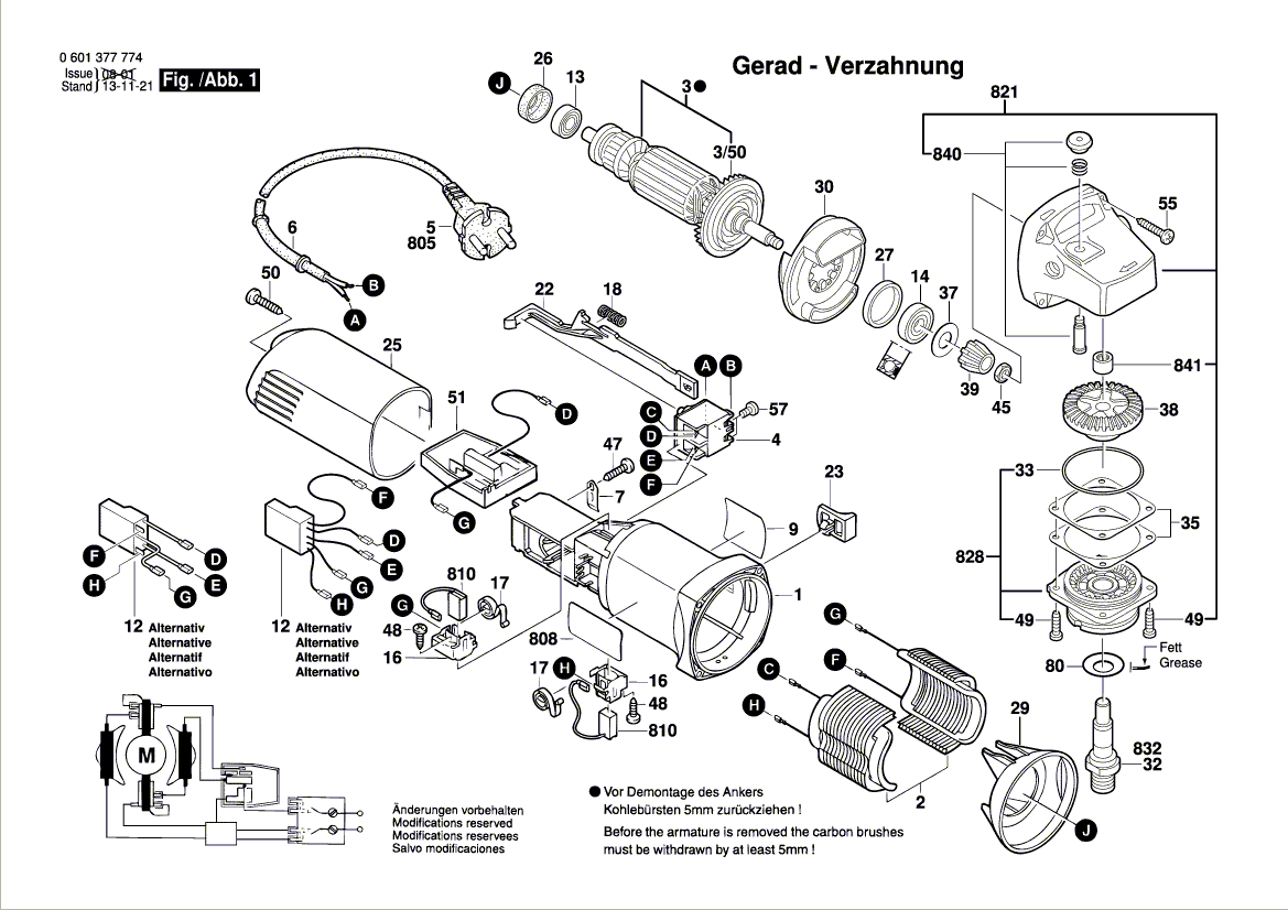 New Genuine Bosch 1600502024 Intermediate Ring