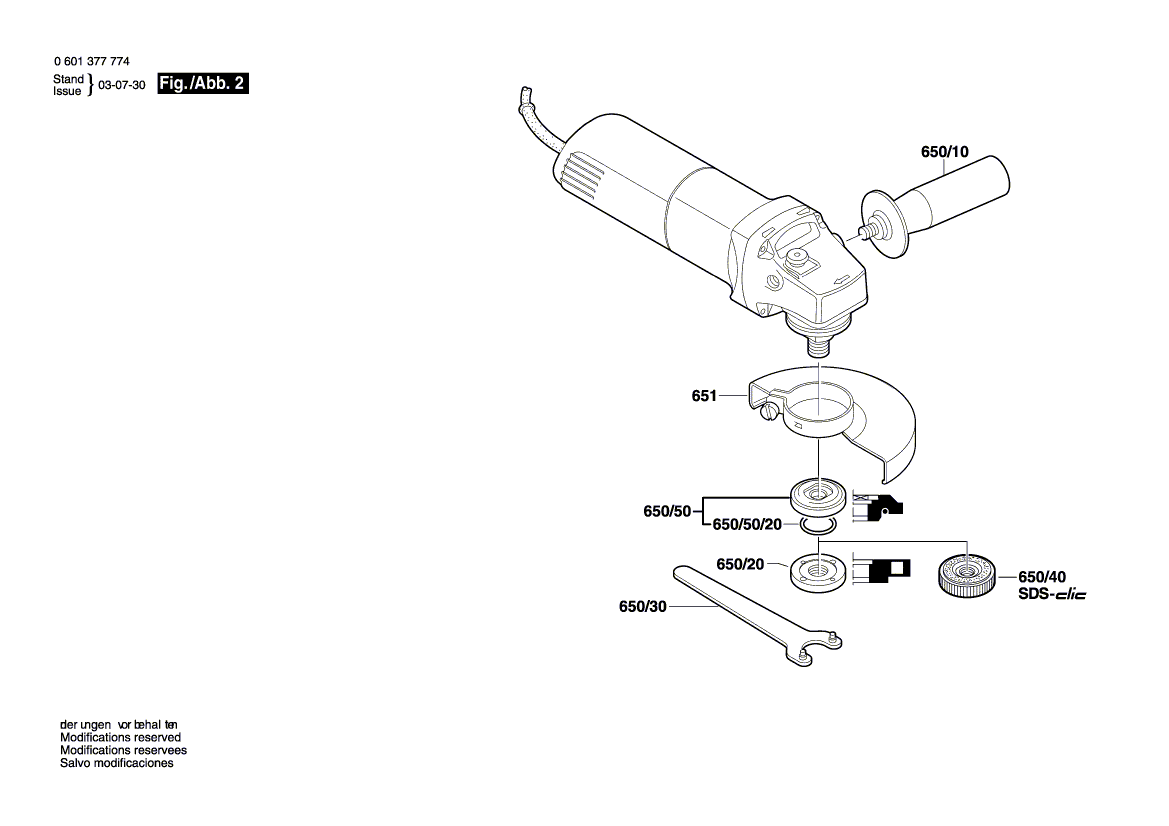 New Genuine Bosch 1600502024 Intermediate Ring