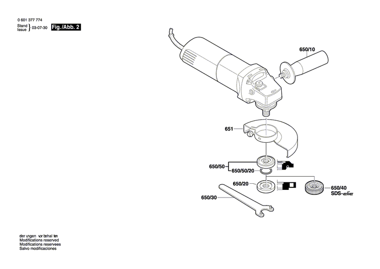 New Genuine Bosch 1600502024 Intermediate Ring