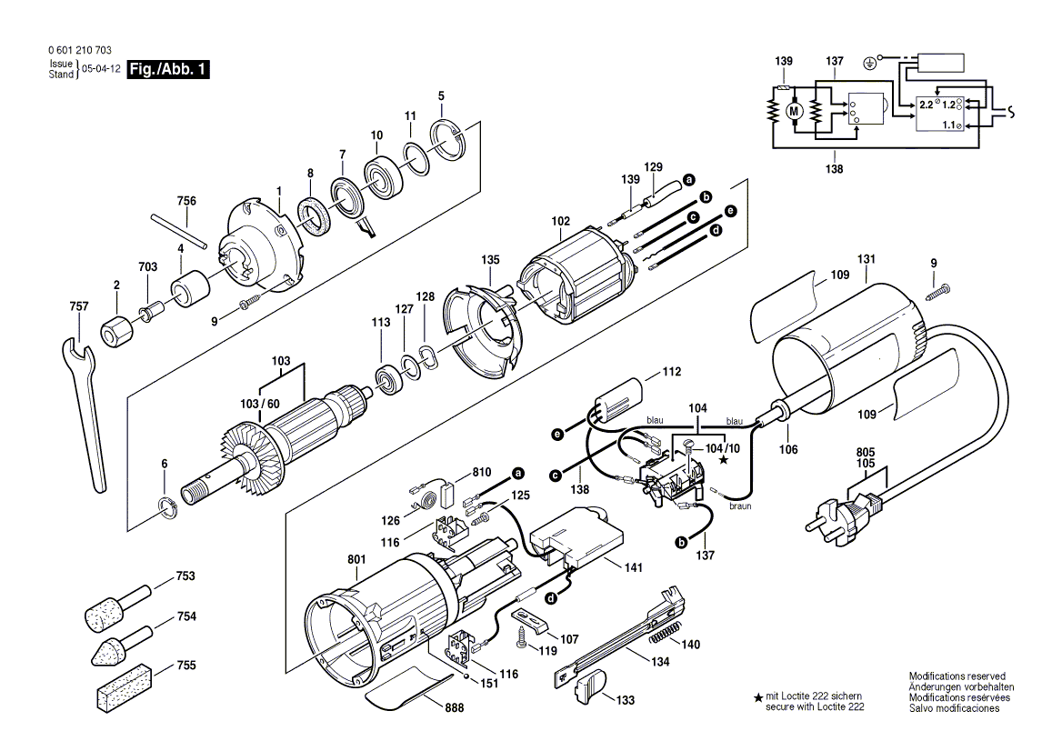 New Genuine Bosch 1600508011 Housing Cover