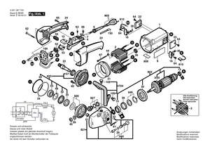 New Genuine Bosch 1600591016 Push-Button