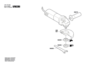 New Genuine Bosch 1600591024 Air-Deflector Ring