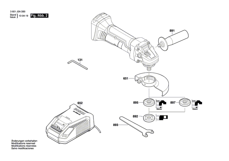 New Genuine Bosch 1600591046 Air-Deflector Ring