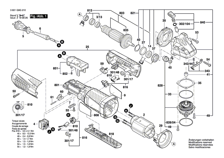 New Genuine Bosch 1600591054 Plug