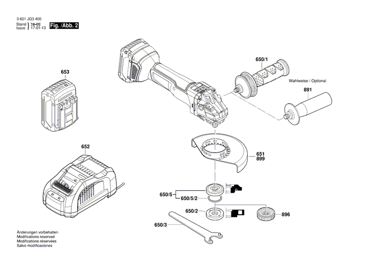 New Genuine Bosch 1600591065 Air-Deflector Ring
