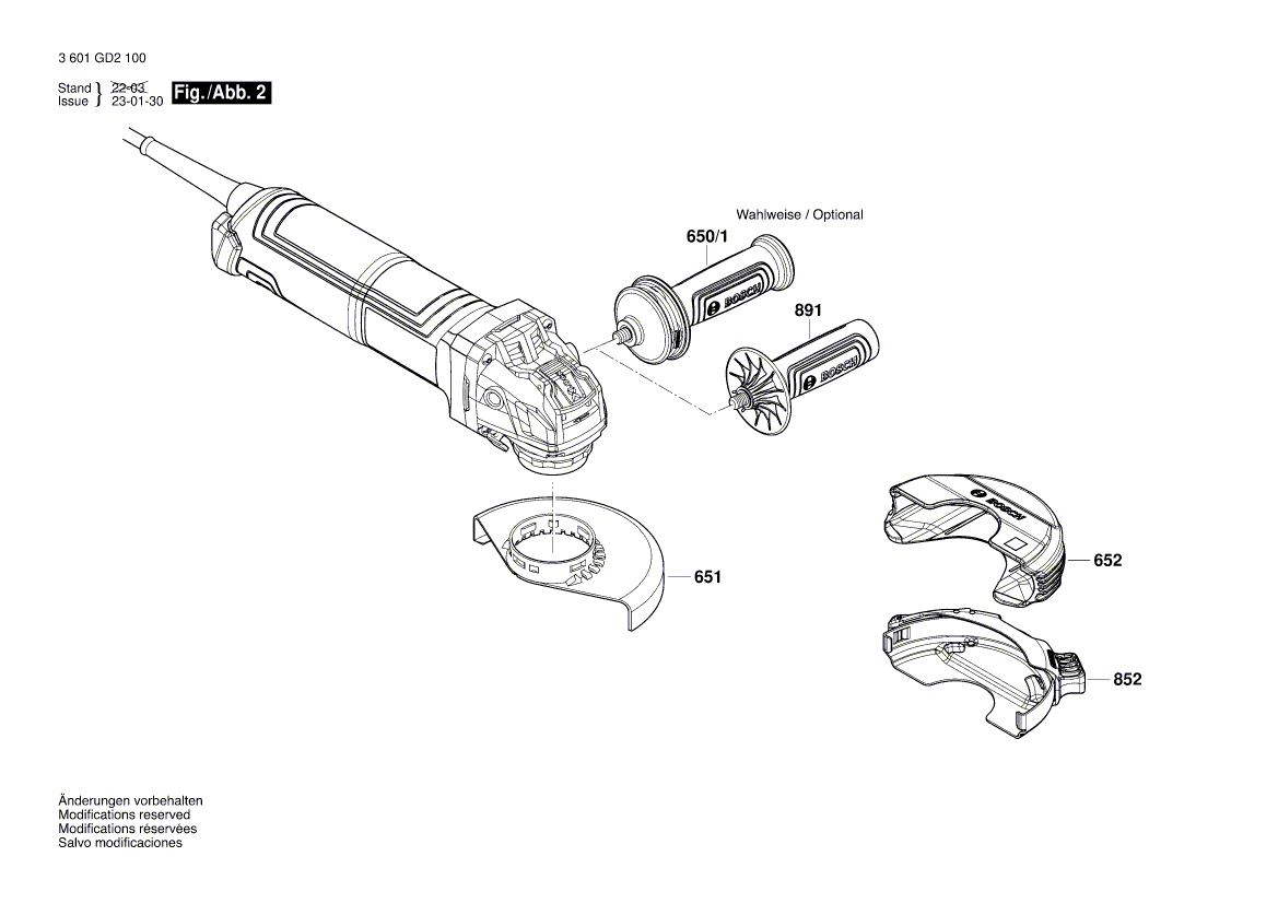 New Genuine Bosch 1600591070 Air-Deflector Ring