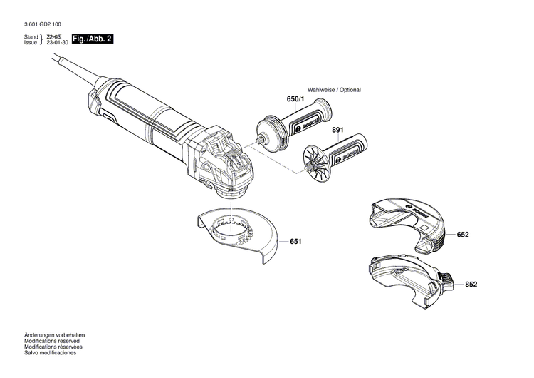 New Genuine Bosch 1600591070 Air-Deflector Ring