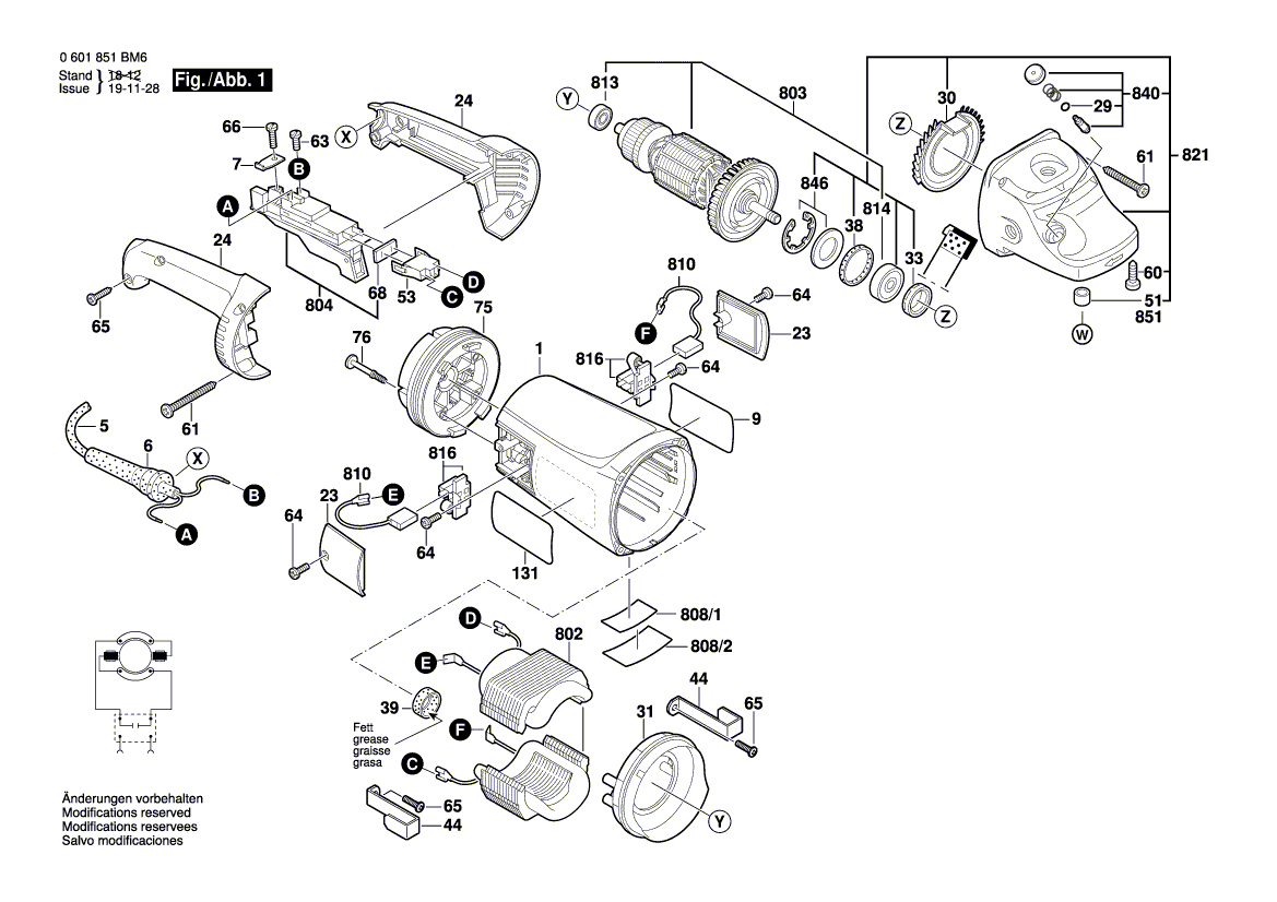 New Genuine Bosch 1600591075 Air-Deflector Ring