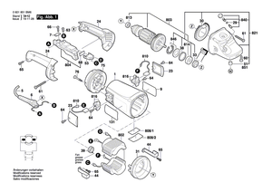 New Genuine Bosch 1600591075 Air-Deflector Ring