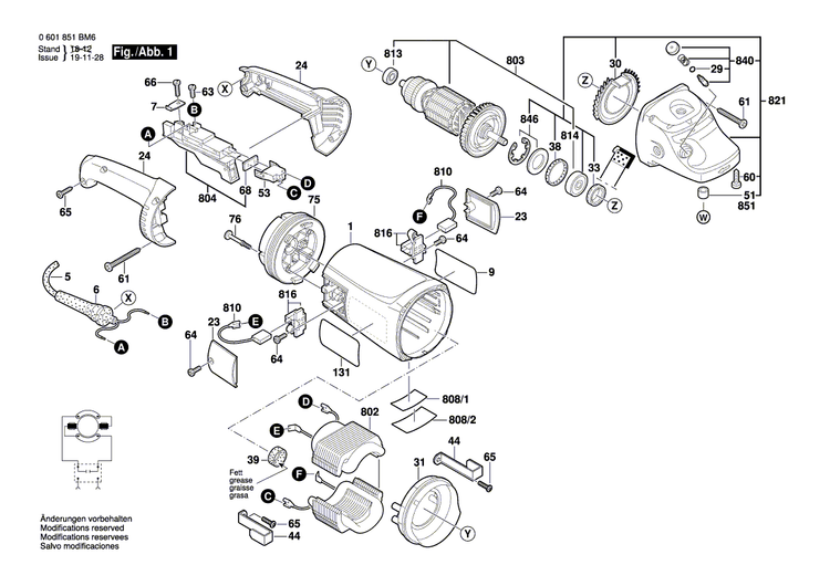 New Genuine Bosch 1600591075 Air-Deflector Ring