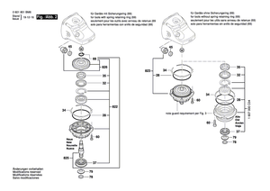 New Genuine Bosch 1600591075 Air-Deflector Ring