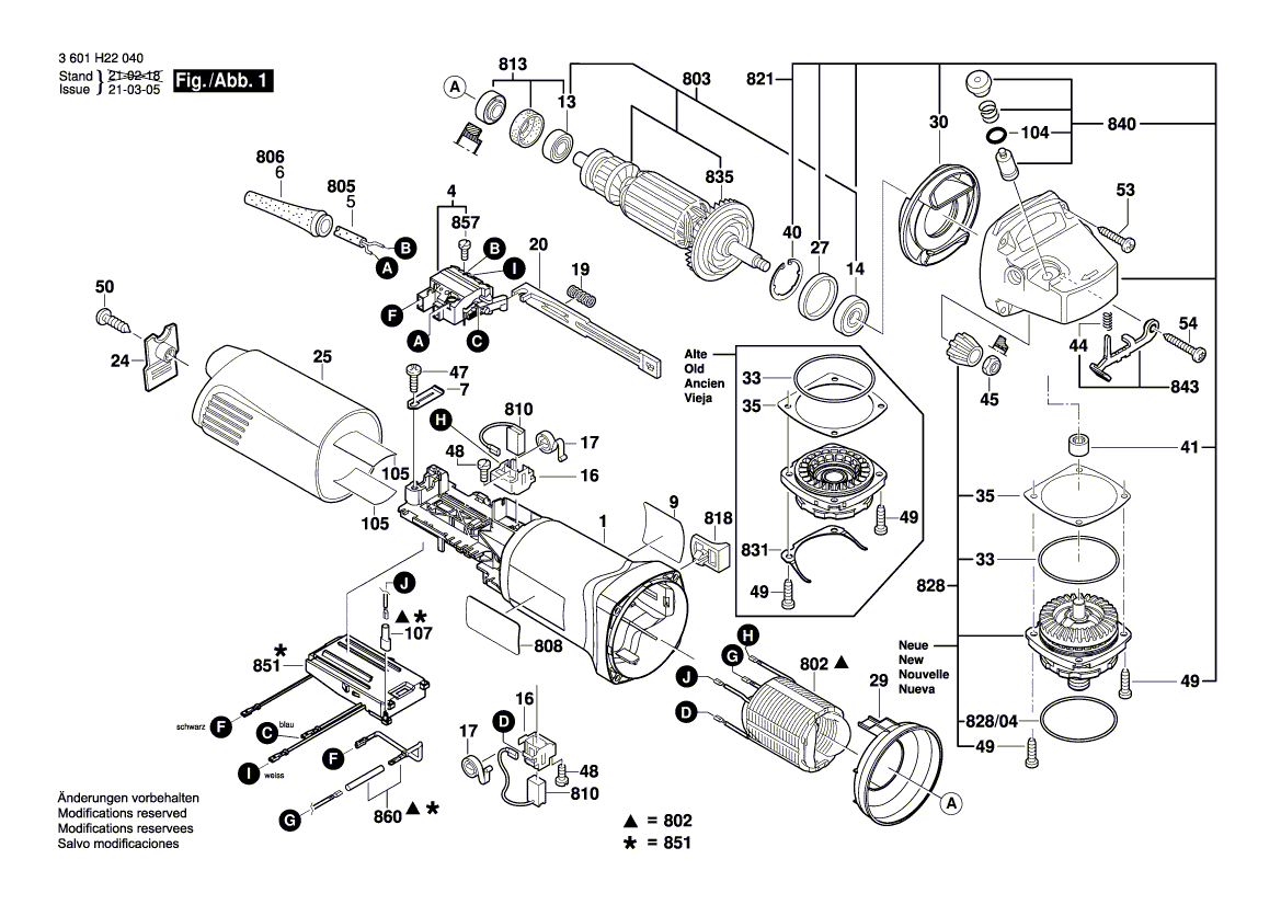 New Genuine Bosch 1600703041 Grommet