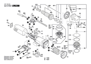 New Genuine Bosch 1600703041 Grommet