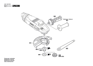 New Genuine Bosch 1600905035 groove ball bearing