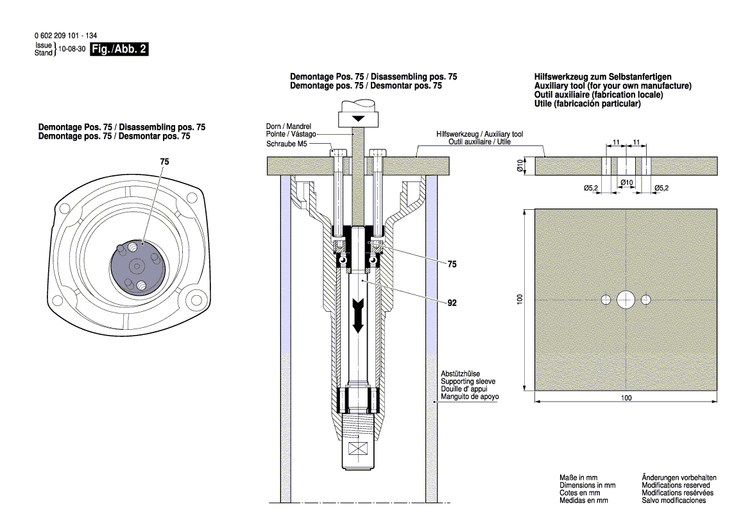 New Genuine Bosch 1600910002 Needle-Roller Bearing
