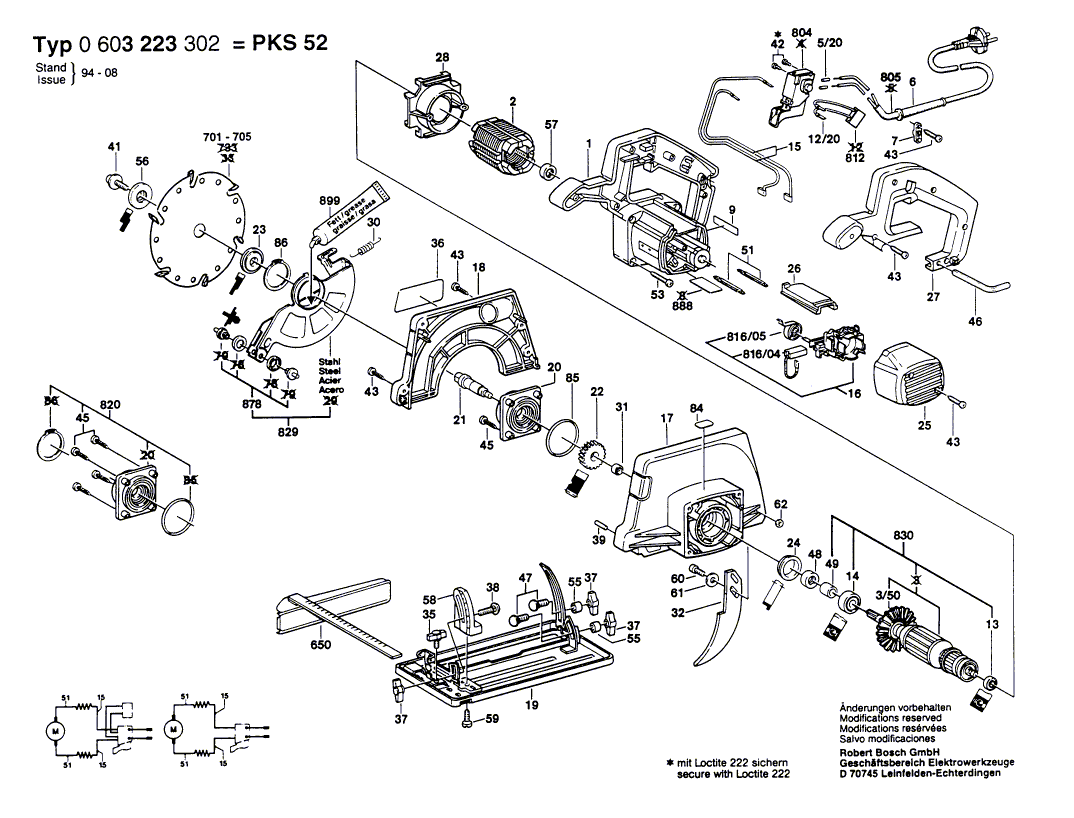 New Genuine Bosch 1600910020 Needle bearing