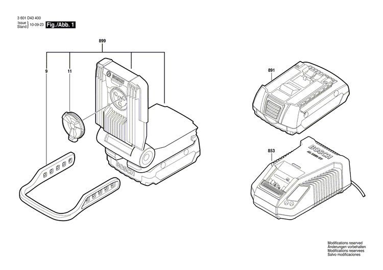 New Genuine Bosch 1600A000DR Rubber band