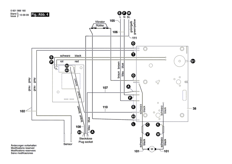 New Genuine Bosch 1600A000SD Intermediate housing