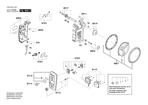 New Genuine Bosch 1600A000T5 Column