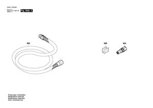 New Genuine Bosch 1600A000UW Covering hood