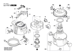 New Genuine Bosch 1600A000UW Covering hood