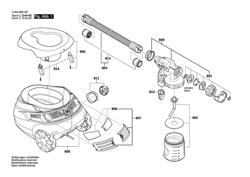 New Genuine Bosch 1600A000YC Base Adapter