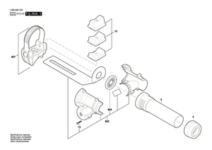 New Genuine Bosch 1600A001LX Brush Bar