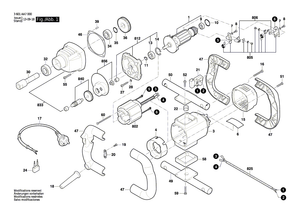 New Genuine Bosch 1600A001U9 Cylindrical Gear