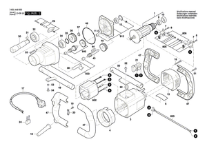 New Genuine Bosch 1600A001UW Parallel Key