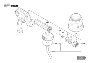 New Genuine Bosch 1600A002MX Wire