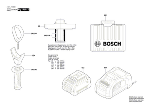 New Genuine Bosch 1600A00307 Support Disc
