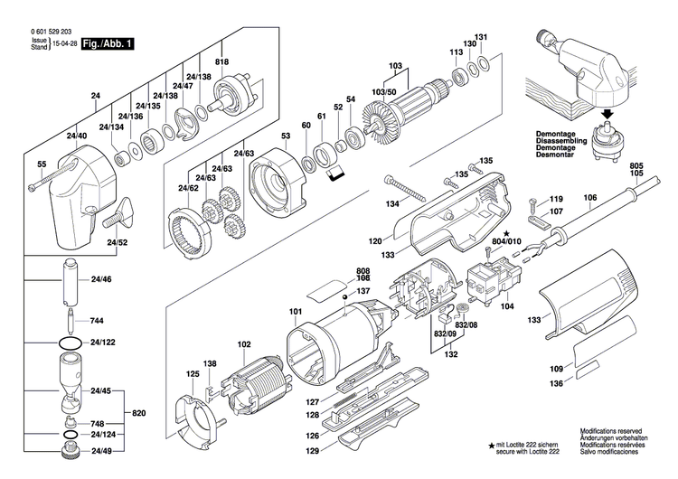 New Genuine Bosch 1600A003A0 Planetary-Gear Carrier