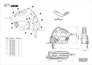 New Genuine Bosch 1600A003D9 Splintering Protector