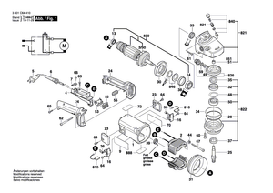 New Genuine Bosch 1600A003DA Bevel Gear Set